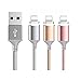 Produktbild JYCRA USB Lightning Ladekabel, robustem Nylon geflochten Magnet Anschluss Schnell Ladekabel 8 Pin für iPhone, iPad, iPod (1 m/3,3 ft)