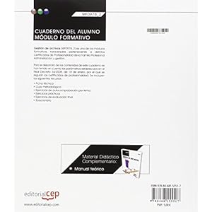 Cuaderno del alumno. Gestión de archivos (Transversal: MF0978_2). Certificados de profesionalidad