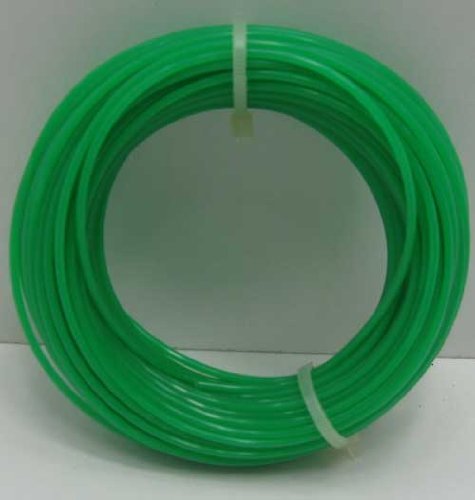 3 Rollen Rasentrimmerschnur 2 mm PVC, Kunststoff Rasen Trimmer Schnur Faden, 15m (LHS) - 3