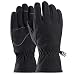 Produktbild iSpchen Unisex Handschuhe Winter, Warm Winddicht Wasserdicht Fäustlinge Samt Futter Thermal Touch Screen Verdicken Draussen Sport Befreien Voll Finger Handschuhe Männer Frau Schwarz (M)