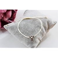 Schutzengel Kommunionsarmband mit Engel in silber farben Makrameearmband Macrame Armband Kommunion Kind Konfirmation Firmung verschiedene Farben