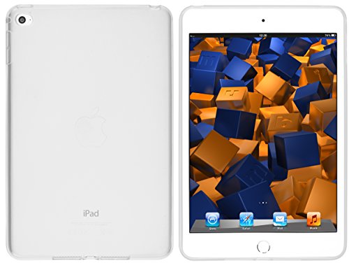 Preisvergleich Produktbild mumbi Schutzhülle für iPad Mini 4 Hülle transparent weiss