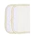 Organic Teething Pads for Baby Carriers with Snaps, Creamy (2 Pack)