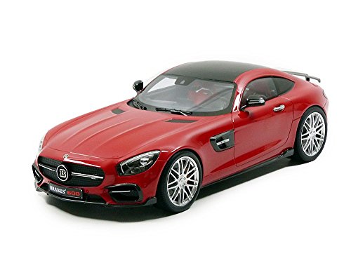 Preisvergleich Produktbild Minichamps – 107032521 – Brabus 600 AlMg GTS – 2015 – Echelle 1 / 18 – Rot