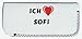 Produktbild Brillenetui mit Ich liebe Sofi (Vorname/Zuname/Spitzname)