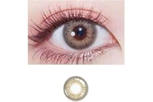 BEAUTÉ DES ANGES Prédateur des Sables lentilles de contact sans correction (marron) Lentilles annuelles Lentilles souples couleur nuancée regard naturel
