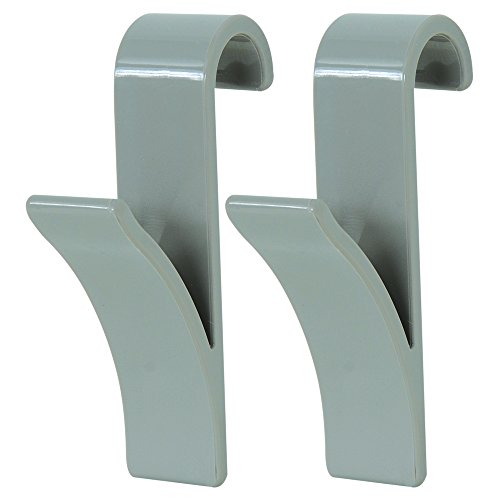 MSV 141416 Haken für Heizkörper Metall braun/grau 2 teilig 6,4 x 9,8 x 2,5 cm