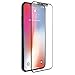 Produktbild Premium iPhone X Displayschutzfolie Glas, [3D Full Deckung Kante zu Kante] Displayschutz aus Sicherheitsglas für Apple iPhone X/10 (schwarz)