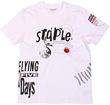 Staple Clothing High Flyer T-Shirt White, S