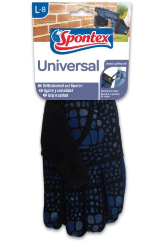 Spontex Universal, 1 Paar Gr.L – Arbeitshandschuh mit Karabinerhaken - 3