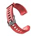 Produktbild Sguan-wu Silikon Ersatz Smart Armband Band Handschlaufe für Veryfit ID115 ID115Plus - für Veryfit ID115Plus Rot