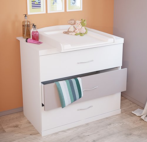 Preisvergleich Produktbild Polini Kids Classic wechseln Board, weiß / macchiato