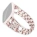 Produktbild Glowjoy Edelstahl Kette Stil Armband für Fitbit Versa/Versa Lite, Edelstahlarm Wrist Strap Band-Bügel Diamant Smart Watch Unisex Ersatzband Band Uhrenarmband Crystal Edelstahlband (Roségold)