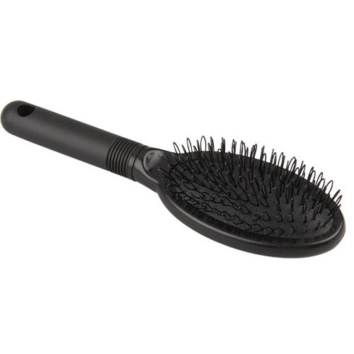 SODIAL(R) Black Professional Hair Extension Wig Loop Plier Tool Brush