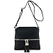 Produktbild Frauen Leder Quaste Umhängetasche Pure Color Schultertasche Messenger Bag Handtasche Damen Elegant Daypack Schulranzen für Alltag Büro Schule Ausflug Einkauf