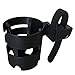 Produktbild Universal Getränkehalter für Buggy und Kinderwagen Becherhalter Babyflasche halter von WKMR, stabil Dosen Halterung, Becherhalter mit Anti-Rutsch-Befestigung Klettverschluss