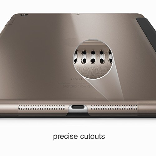 Apple iPad Air 1 Hülle Smart-Case von NICA, Ultra-Slim Cover Dünne Tablet Schutzhülle, Kunst-leder Hardcase Multi-Ständer Tasche, Display-Schutz & Backcover Flip-Case Klapphülle Sleeve – Schwarz - 7