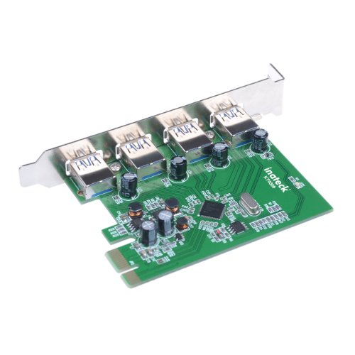 [Keine zusätzliche Stromanbindung]Inateck KT4005 USB 3.0 Karte 4 usb3.0 Ports Pci Expresskarte, Keine Stromanbindung mehr erforderlich, Versorgung über den PCI-E Einschub - 3