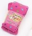 Organic Cotton Dot Tights - Hot Pink - 0 - 12 Months