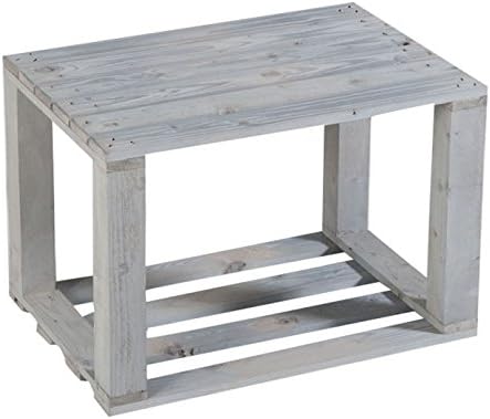 Castagnetti 1928 coffee table/bench pallet, fir wood, ash