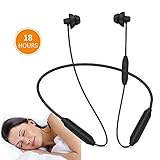 GOOJODOQ Écouteurs pour Le Sommeil - Écouteurs Intra-Auriculaires Bluetooth 4.2 sans Fil pour Insomnie, Sommeil Latéral, Gym, Détente et Sport