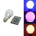 Produktbild SIENOC E27 3W RGB Bunte LED Birne Farbwechsel Strahler Glühlampe Licht + Fernbedienung (RGB E27 3W LED-Licht)