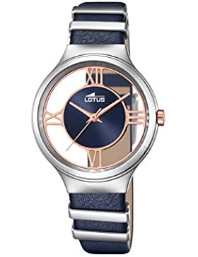 Lotus Damen-Armbanduhr Analog Quarz Leder 18337/2