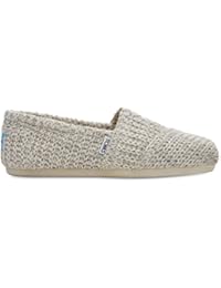 Toms Classic Birch Kint Shearling Mujeres Espadrilles Zapatos