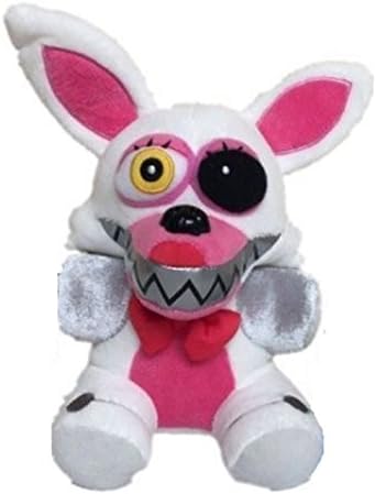 FNAF Five Nights at Freddy's Series 2 Nightmare Phantom Soft Plush Toy Doll Gift (White Foxy Mangle)