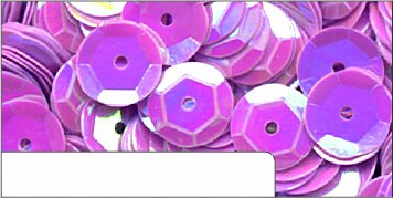 Preisvergleich Produktbild 3000 Pailletten Cuvette 6mm orchidee (flieder)irisierend 203-19