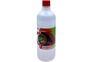 BIOSPRINT Combustibile Bioetanolo per Stufa a Bioetanolo Bio Etanolo per stufe 1 lt