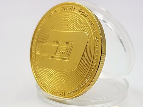 Rosetta Brands DASH Crypto Currency Coin Souvenir Gold Plated
