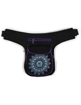 Kunst und Magie Bauchtasche Mandala-Print Gürteltasche Festivaltasche