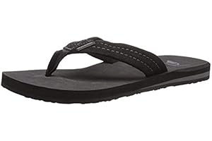 Quiksilver Men's Carver Suede Flip Flops