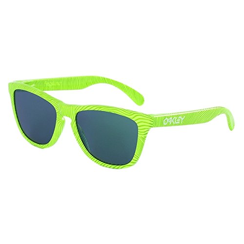 Preisvergleich Produktbild Oakley Fingerabdruck Collection Frogskins-Retina Brennen Sonnenbrille mit Jade verspiegelte Gläser, OO9013–54