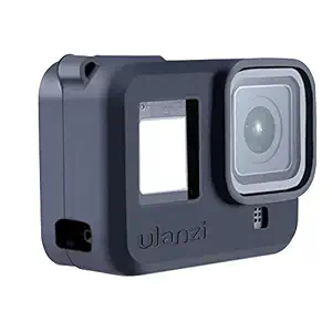 Yantralay School Of Gadgets ULANZI G8-3 Silicone Protective Cover Housing Case with Lanyard & Lens Cap Compatible for GoPro Hero 8 (Black)