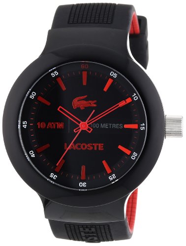 Lacoste Herren-Armbanduhr Analog Quarz Silikon 2010660 Lacoste Herren-Armbanduhr Analog Quarz Silikon 2010660