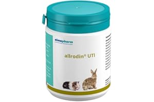 almapharm allrodin UTI | 100 Tabletten | Ergänzungsfuttermittel für Kaninchen und Meerschweinchen | Zur Unterstützung der Harnwege bei Kleintieren | Vitalstoffe für den Harntrakt
