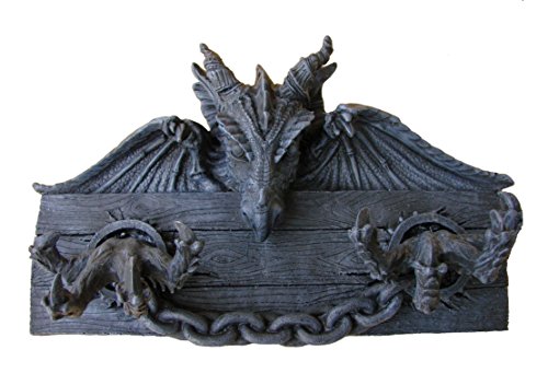 Schlüsselbrett Drache 31 cm Gothic Magie