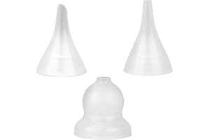 BOXOB 3 Szt. Wymiennych Końcówek do Aspiratora Nosowego, Silikonowe Części Zamienne Kompatybilne z GROWNSY Watolt LittleTora HEYVALUE Cocobela HailiCare KIDIRA TEQIN X-Bosak