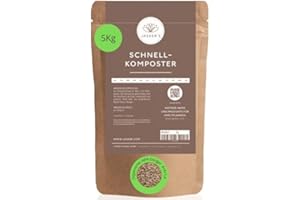JASKER'S Kompost-Beschleuniger 5 Kg I Optimaler Schnellkomposter Für Alle Kompost-Arten I Kompost Starter Für Die Schnelle Kompostierung Von Abfällen