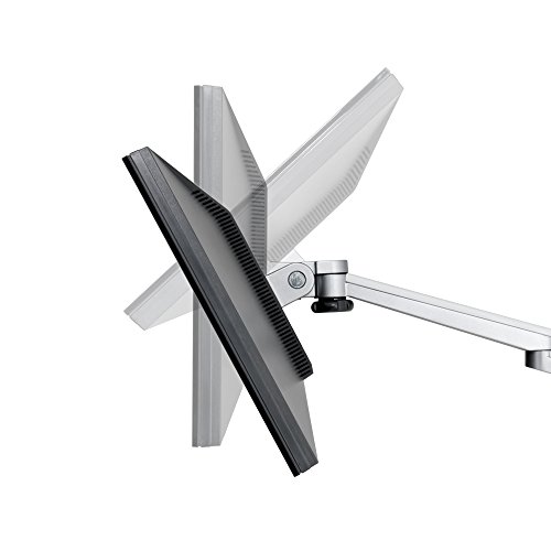 OPUS 2 344361 Monitor/Laptop Arm, 25,4-38,1 cm (10-15-Zoll) matt aluminium/ weiß - 7