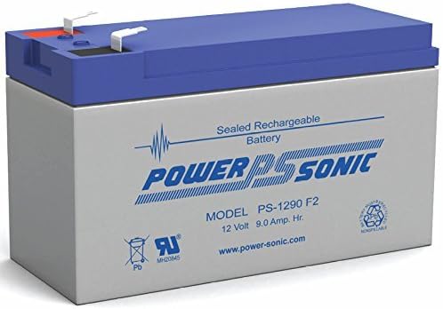 HR9-12 12 Volt 9 AmpH SLA Replacement Battery with F2 Terminal