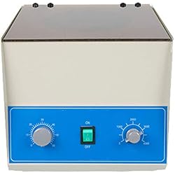 Centrifugeuse De Bureau éLectrique De Laboratoire à Basse Vitesse Avec Minuterie Et ContrôLe De La Vitesse(Minuterie 0-60 Minutes) 4000 Tr/Min,Capacité 20 Ml×12,2350×G,Chimie,Production