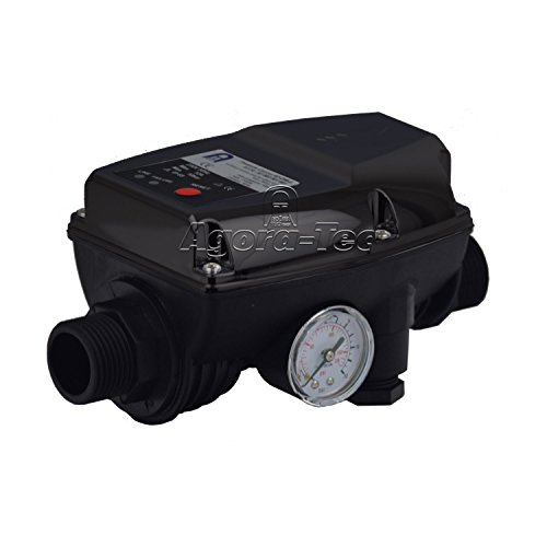 Agora-Tec Pumpen Druckschalter AT-DW-5 ohne Kabel zur Pumpensteuerung für Kreisel-, Tauch- Tiefbrunnenpumpen mit Betriebsdruck von 10 bar, AT 003 001 003