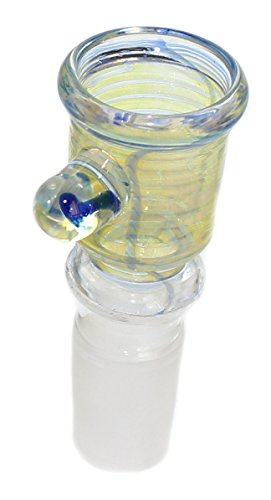 budawi® - Glas Kopf Ø 18,8er Farbwechsend für die Glasbong, Tabakkopf Adapter Chillum, 18,8mm Stecksysteme