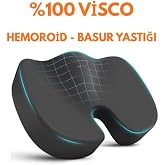 MedPride Kuyruk Sokumu Oturma Simidi Minderi Yastığı Visco Ortopedik Yastık Coccxy
