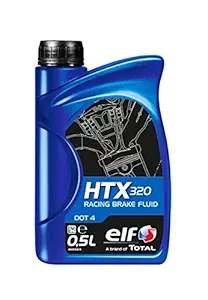 Total 202540-12PK ELF HTX 320 DOT 4 Brake Fluid-0.5L(Pack of 12)