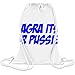 Produktbild Harma Art Viagra Its for Pussies Kundenspezifischen bedruckte Kordelzugtasche - 100% weicher Polyester - Eine stilvolle Tasche für den alltäglichen Gebrauch
