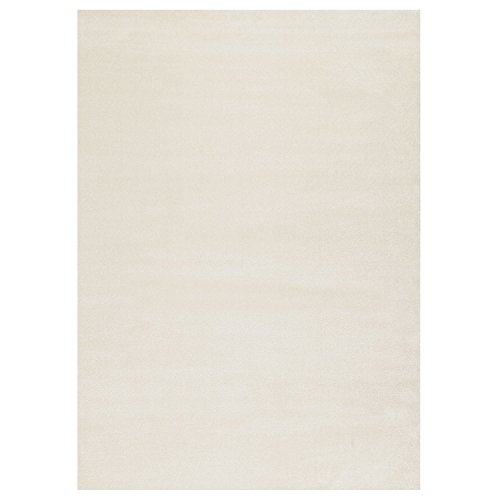 Einfarbiger Teppich Frisee in Beige Elfenbein NEU – VIMODA; Maße: 200×290 cm - 6